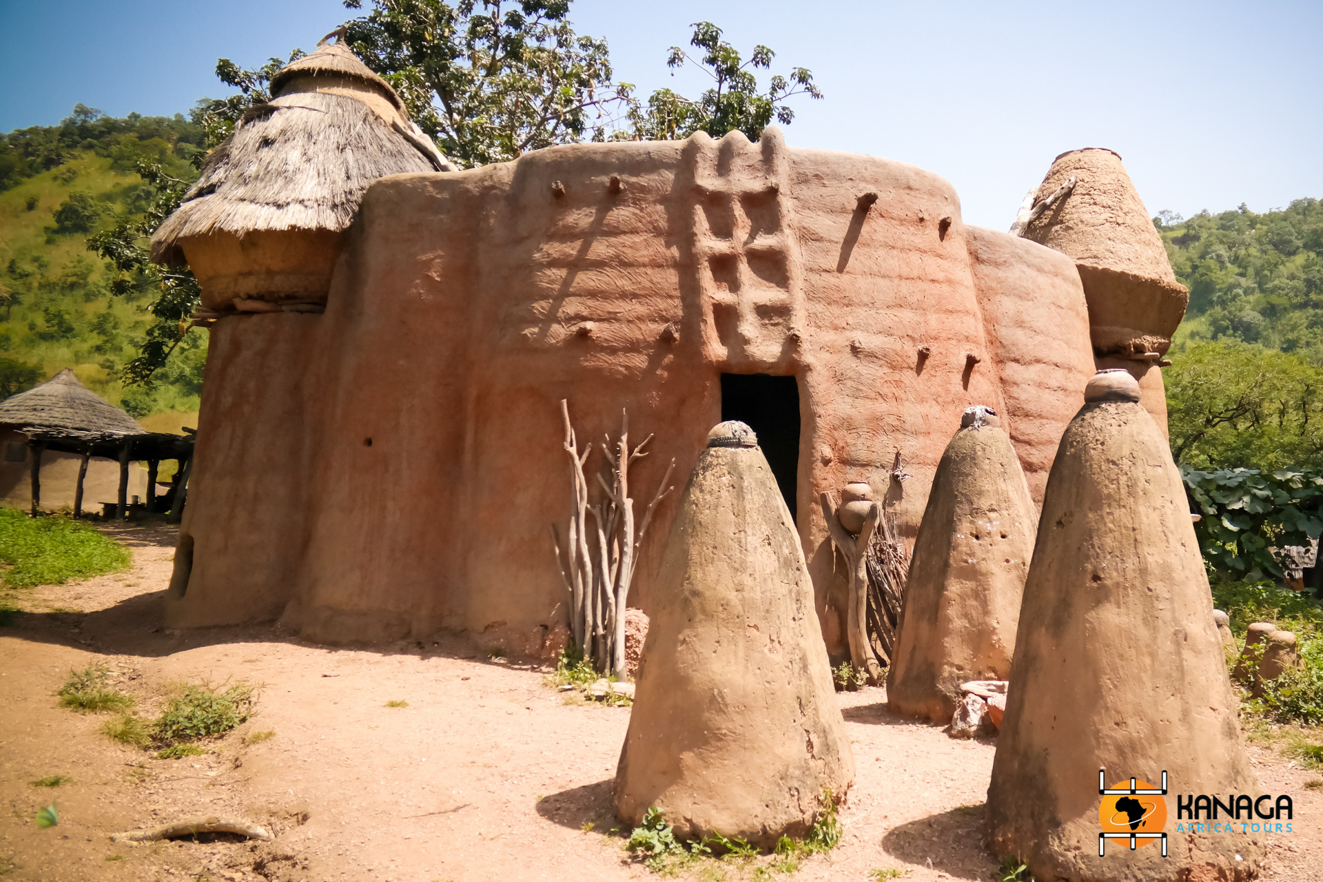 The Tamberma's straw and mud tatas - Kanaga Africa Tours