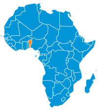 Mappa Benin