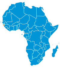 Mappa Guinea Bissau