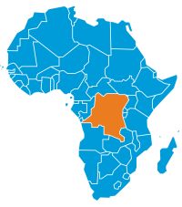 Democratic Rep. of Congo Map